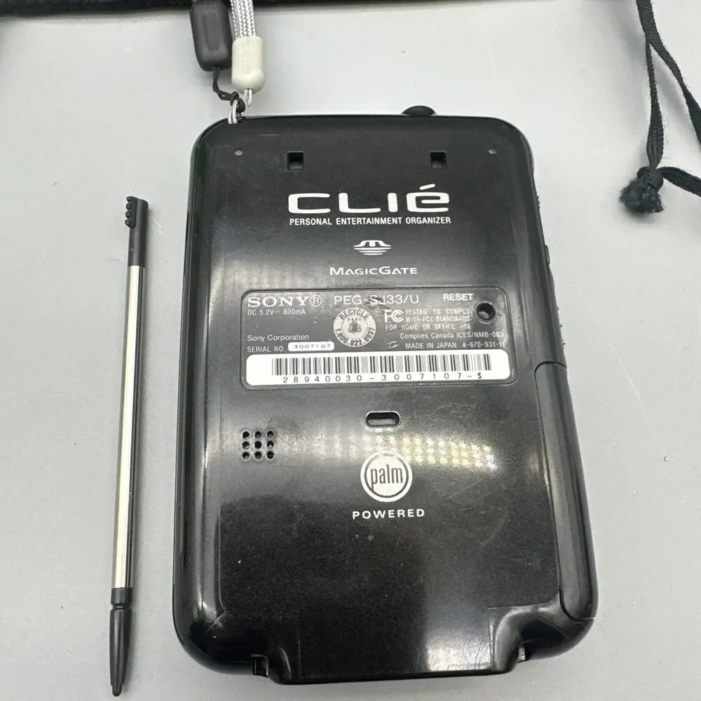 *READ* Sony Clie PEG-SJ33 Handheld PDA Personal Entertainment Organiser. In VGC